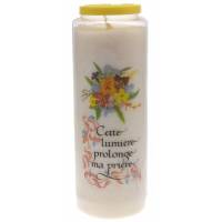 Neuvaine / blanc / Cette lumière ... prière