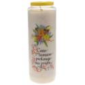 Neuvaine / blanc / Cette lumière ... prière