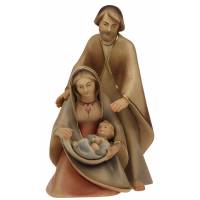 Ste Famille Jesus Séparé Bois Sculpté 19 Cm Couleur