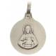 Medaille Scapulier - 14 mm - Metaal Verzilverd 