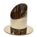 Bougeoir Diam 6 Cm Met Dore