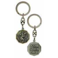 Porte-Clefs - St Christophe / Kom goed thuis - 30 mm