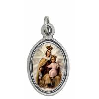 Médaille 15 mm Ov - Vierge du Carmel