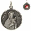 Médaille 18 mm - Ste Thérèse / Relique