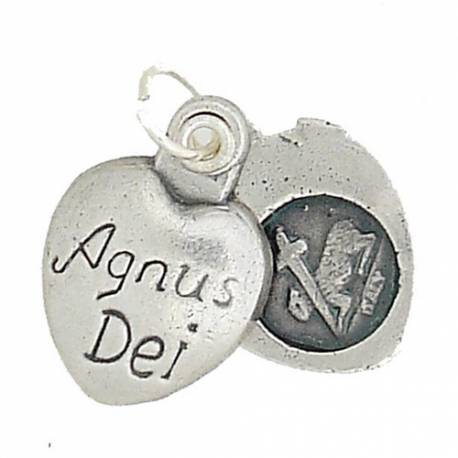 Médaille Agnus Dei - Métal Argenté