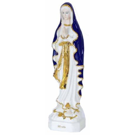 Statue 31 Cm - Lourdes - Porcelaine