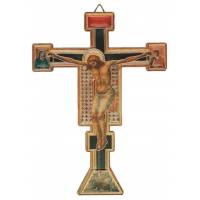 Croix Giotto - 11x8 cm + Bénédiction S / Cello