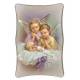 Cadre 7 X H10 cm - Deux Anges + Enfant