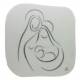 Kader 10 X 10 cm - H Familie 