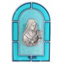 Cadre Vitrail - 6.5 X H 10 cm - Ste Rita