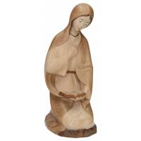 Houtsnijwerk Maria 22 Cm Gepatineerd 