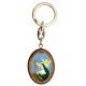 Porte-Clefs Ste Rita Olivier - Ovale Bord Bleu