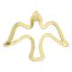 Pin Colombe ajourée Métal doré
