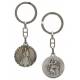Porte-Clefs - Vierge Manteau / St Christophe - 30 mm