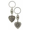 Porte-Clefs - Perp. Secours / St Christophe - 25 x 24 mm