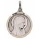 Médaille Vierge - 16 mm - Métal Argenté
