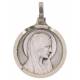 Médaille Vierge - 16 mm - Métal Argenté