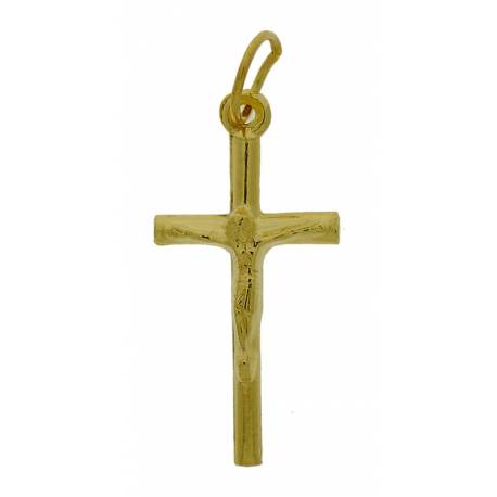 Kruis - 25 mm - Metaal Verguld 