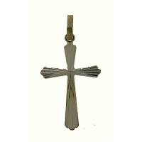 Kruis - 23 mm - Metaal Verzilverd 