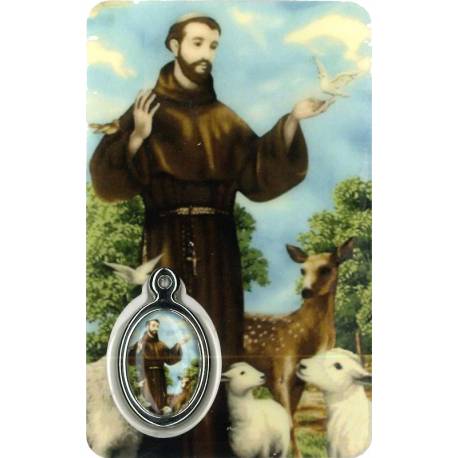 Kaart-Med-Gebed - H Franciscus - FR 