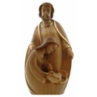 Ste Famille Moderne 16 Cm 2 Tons Bois