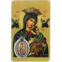 Carte-Méd-Prière - Vierge du Perpétuel Secours - FR