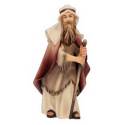 Berger avec baton : crèche de Noël en bois Ulrich 15 cm