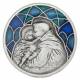 Automagneet - H Antonius - 30 mm - Email Blauw 