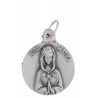 Médaille 17 mm - Rosa Mystica