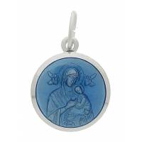 Médaille Perp. Secours - 14 mm - Email bleu