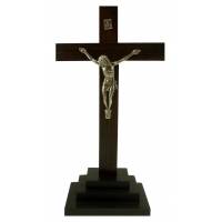 Croix sur Base - 28 X 9.5 cm - Bois