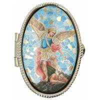 Pillendoosje - H Michael - Mozaiek - Ov52x36mm 