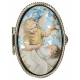 Boîte à Pilules - Ange + Enfant - Mosaïque - OV 52 X 36 mm