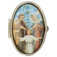 Boîte à Pilules - Ste Famille - Mosaïque - OV 52 X 36 mm