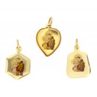Médaille - St Antoine - Métal doré