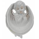 Bénitier - Ange - 11 X 8 cm - Porcelaine