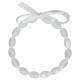 Collier de dentition blanc