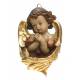 Bénitier 14 cm - Ange - Décor antique