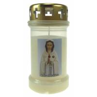 Bougie 3J / CD / blanc / Rosa Mystica