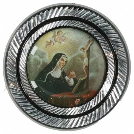 Médaille Aimantée Ste Rita 40 Mm