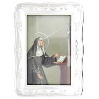 Cadre Métal Agté - 5 X H 8 cm - Ste Rita