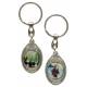 Porte-Clefs Ste Rita / St Christophe 90 X 25 mm