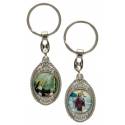 Porte-Clefs Ste Rita / St Christophe 90 X 25 mm