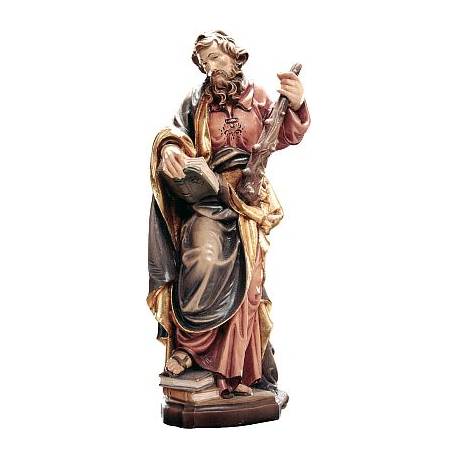 Houtsnijwerk H Judas Tadeus 30 Cm / Gekleurd 