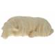 Mouton Dormant pour personnages de crèche de 16 cm bois naturel