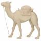 Chameau + Bagages 16 Cm Naturel