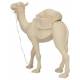 Chameau + Bagages 16 Cm Naturel
