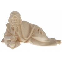 Herder Liggend voor kerstfiguren van 16 cm Natuur 
