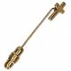 Croix Clerge Métal Doré 11 x 7 mm Epingle