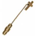 Croix Clerge Métal Doré 11 x 7 mm Epingle